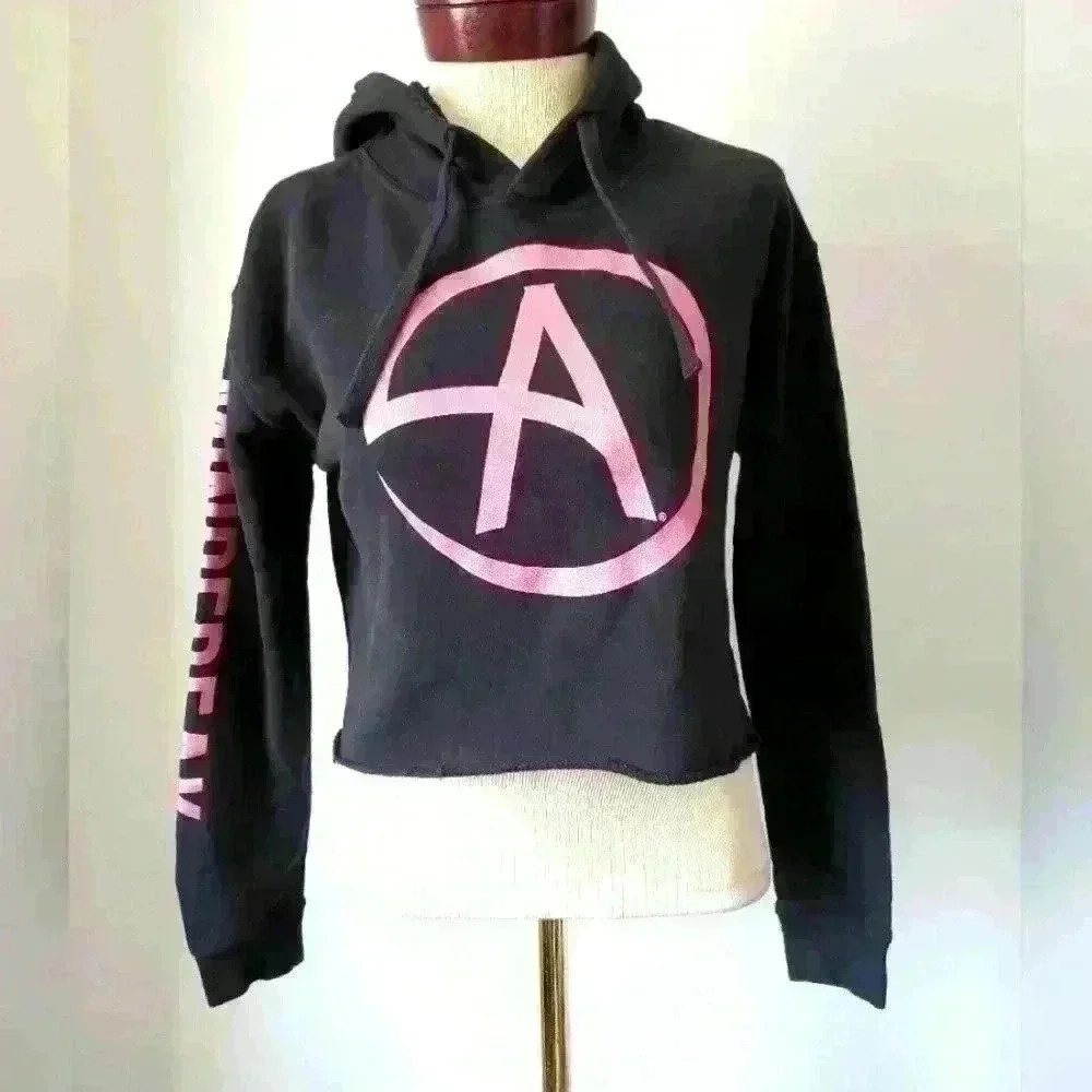 CRISS ANGEL MINDFREAK cropped hoodie. Size  xs